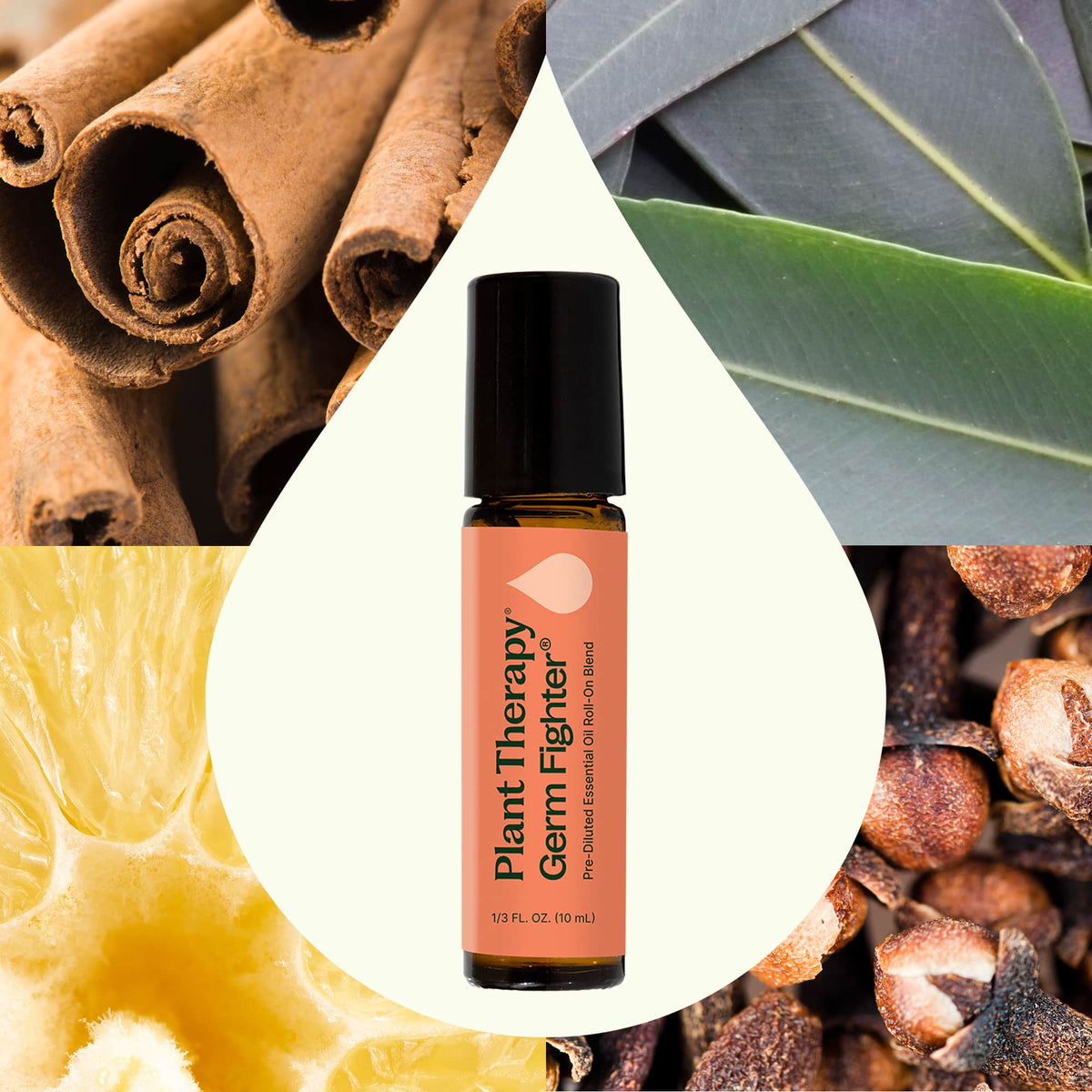 Germ Fighter Essential Oil Blend Pre-Diluted Roll-On