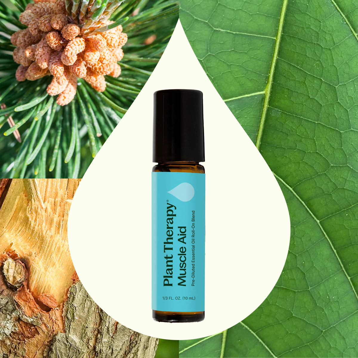 Muscle Aid Essential Oil Blend Pre-Diluted Roll-On