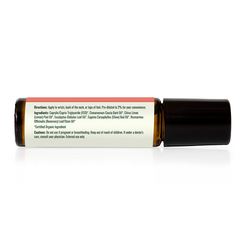 Organic Germ Fighter Essential Oil Blend Pre-Diluted Roll-On