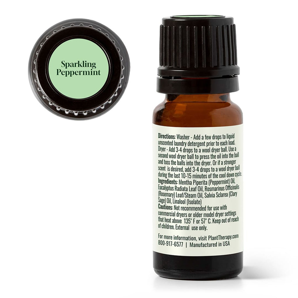 Sparkling Peppermint Laundry Essential Oil Blend