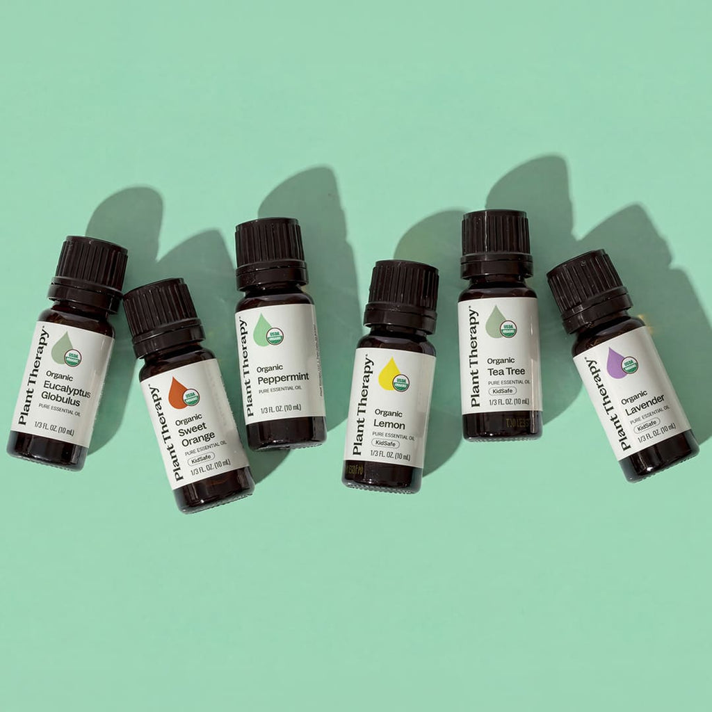 Top 6 Organic Singles Essential Oil Set